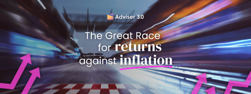 The Great Race for Returns against Inflation with Timeline