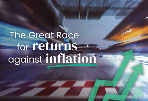 The Great Race for Returns against Inflation with Timeline