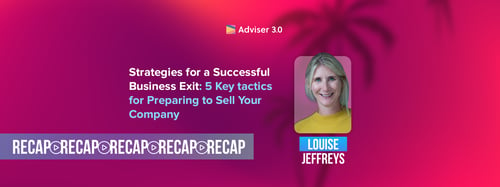 Strategies for a Successful Business Exit RECAP