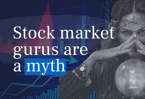 Stock market gurus are a myth